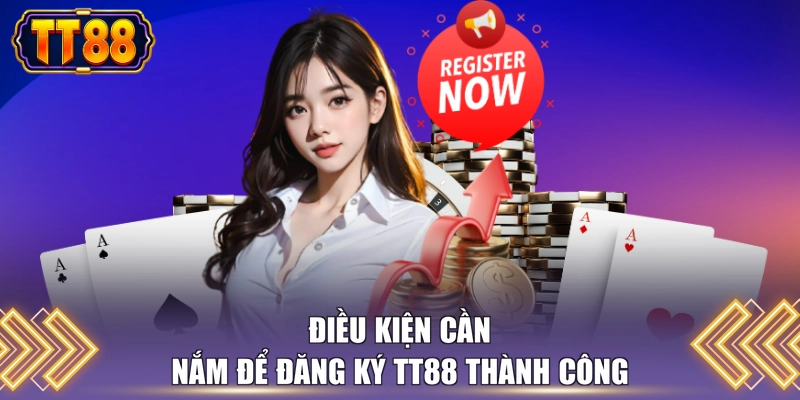 Điều kiện cần nắm để đăng ký TT88 thành công